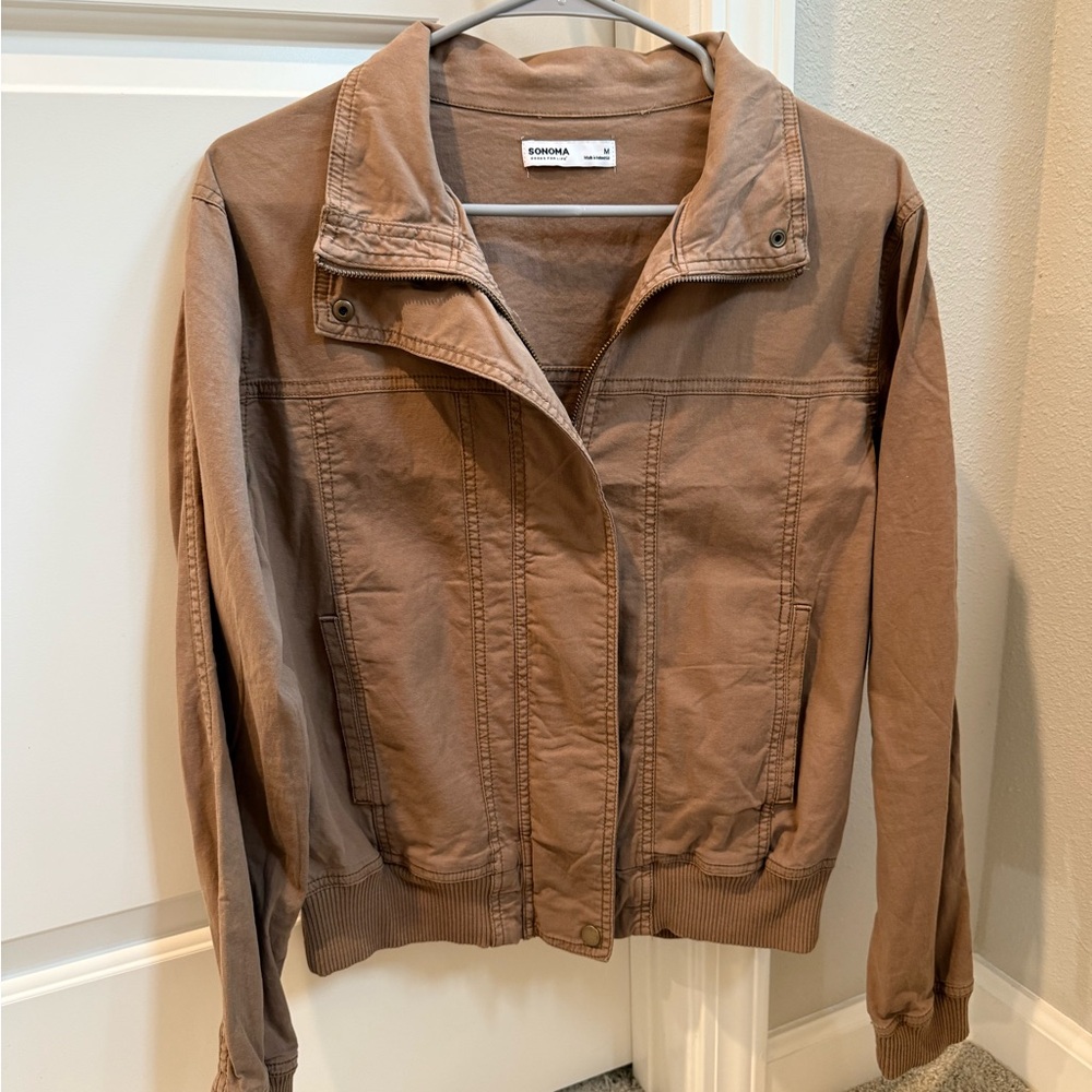 Sonoma Women's Tan Utility Jacket